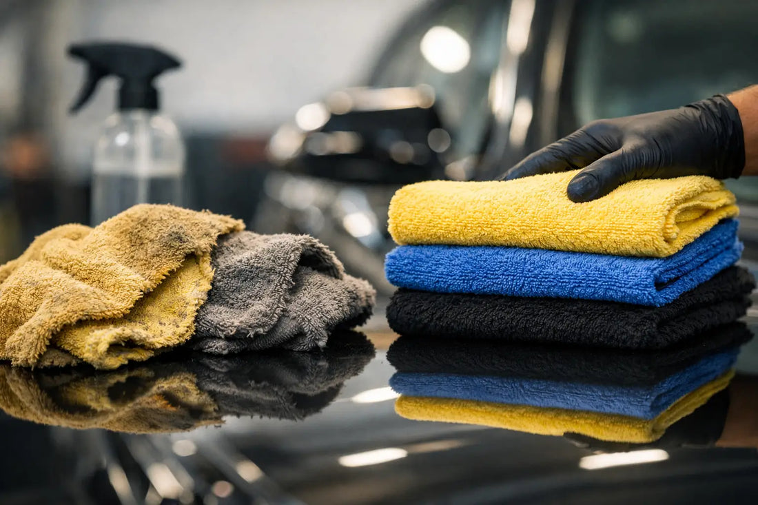 Quand remplacer une microfibre auto en detailing ?