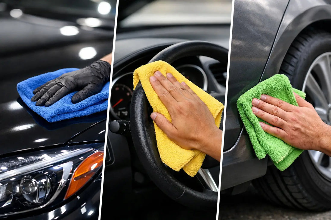 Guide usage microfibres par surface auto