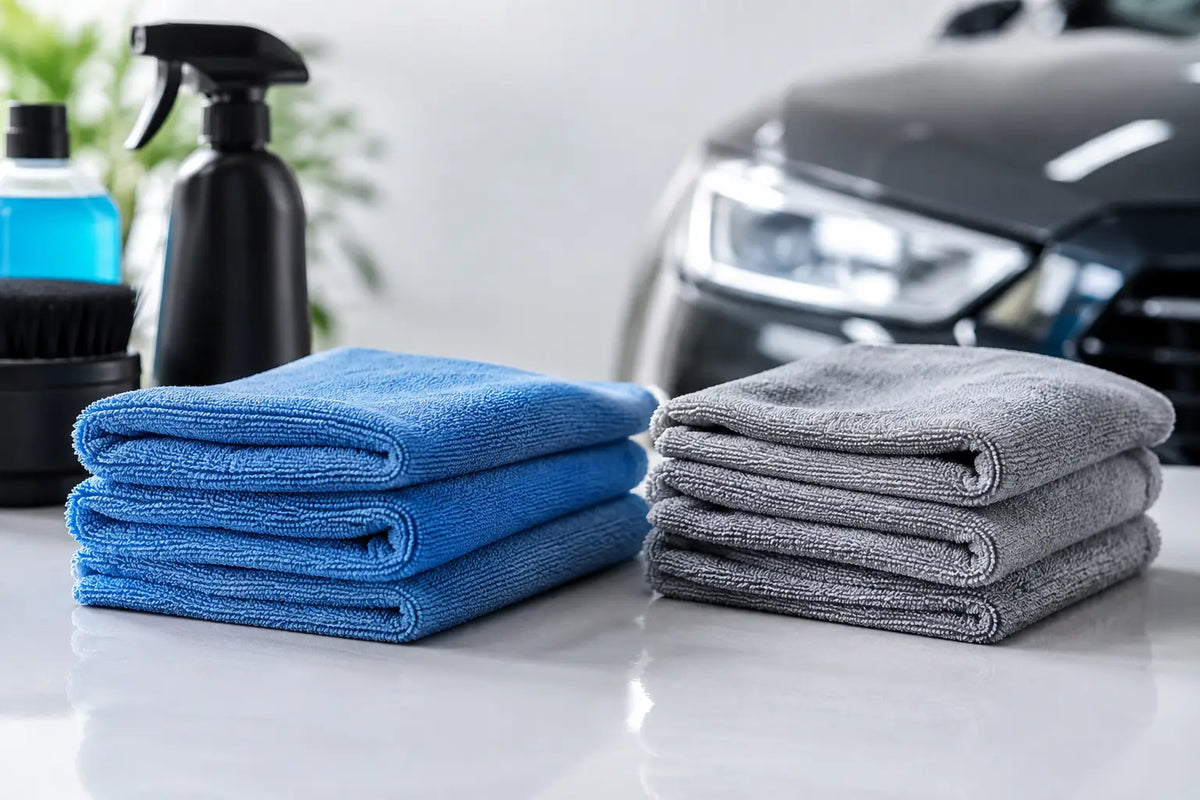 Microfibre polyamide versus polyester en detailing