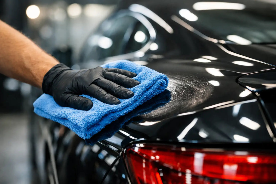 Microfibre pour enlever cire voiture