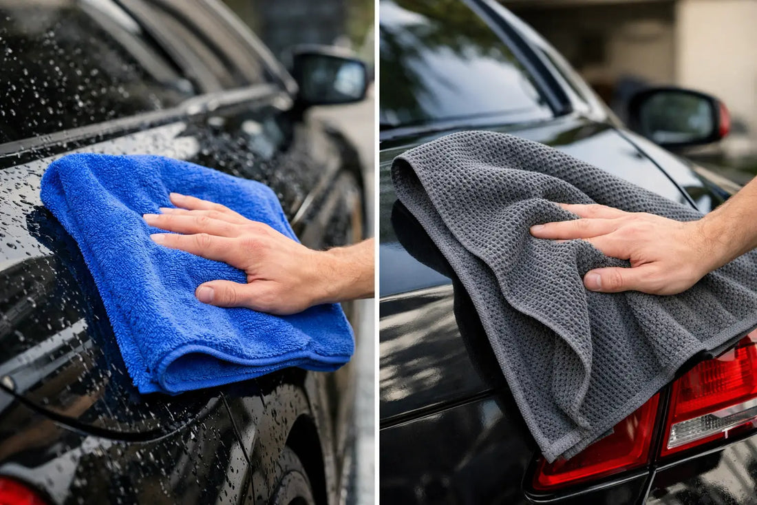 Essuie carrosserie ou serviette séchage ?