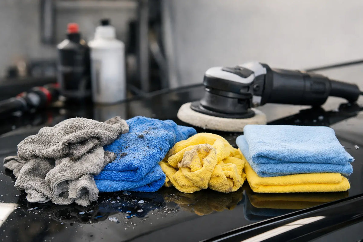 7 erreurs de microfibres avant polissage