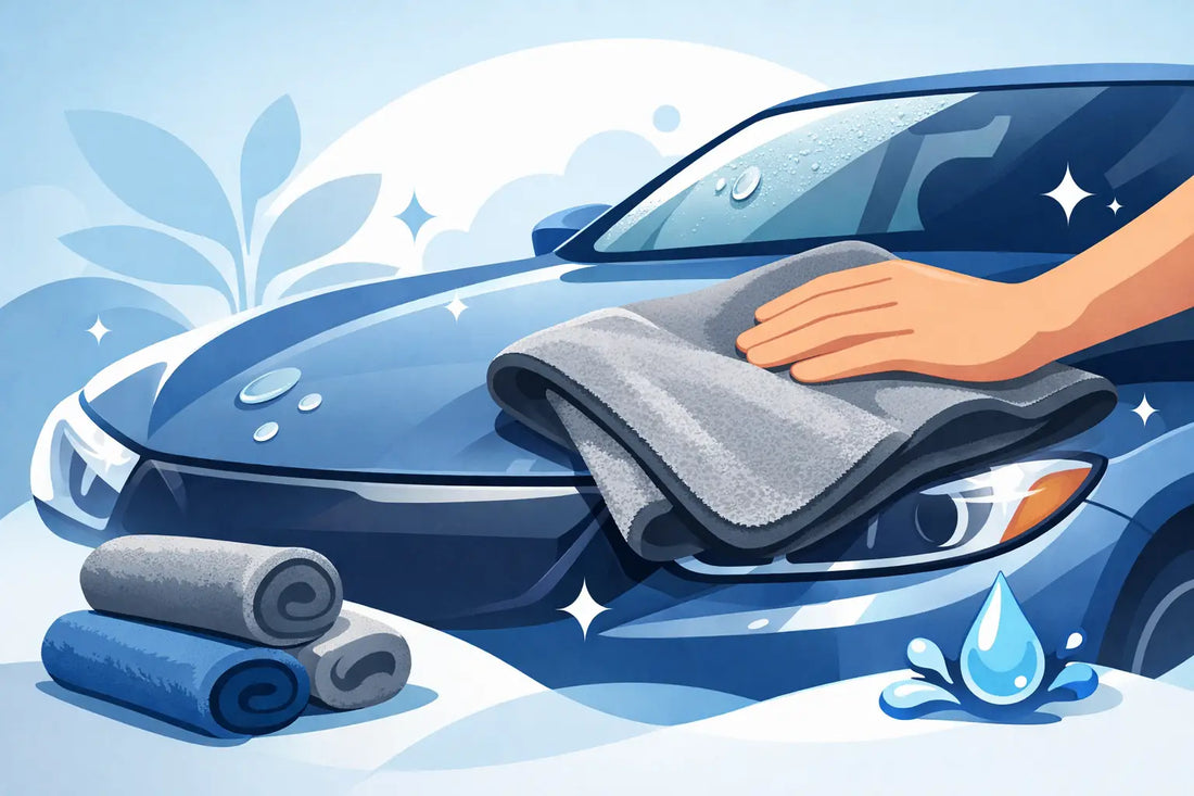 Microfibre séchage voiture absorbante