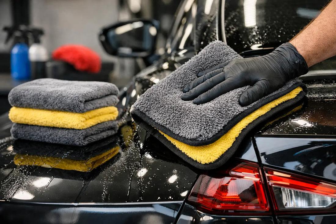 Meilleures serviettes de séchage detailing