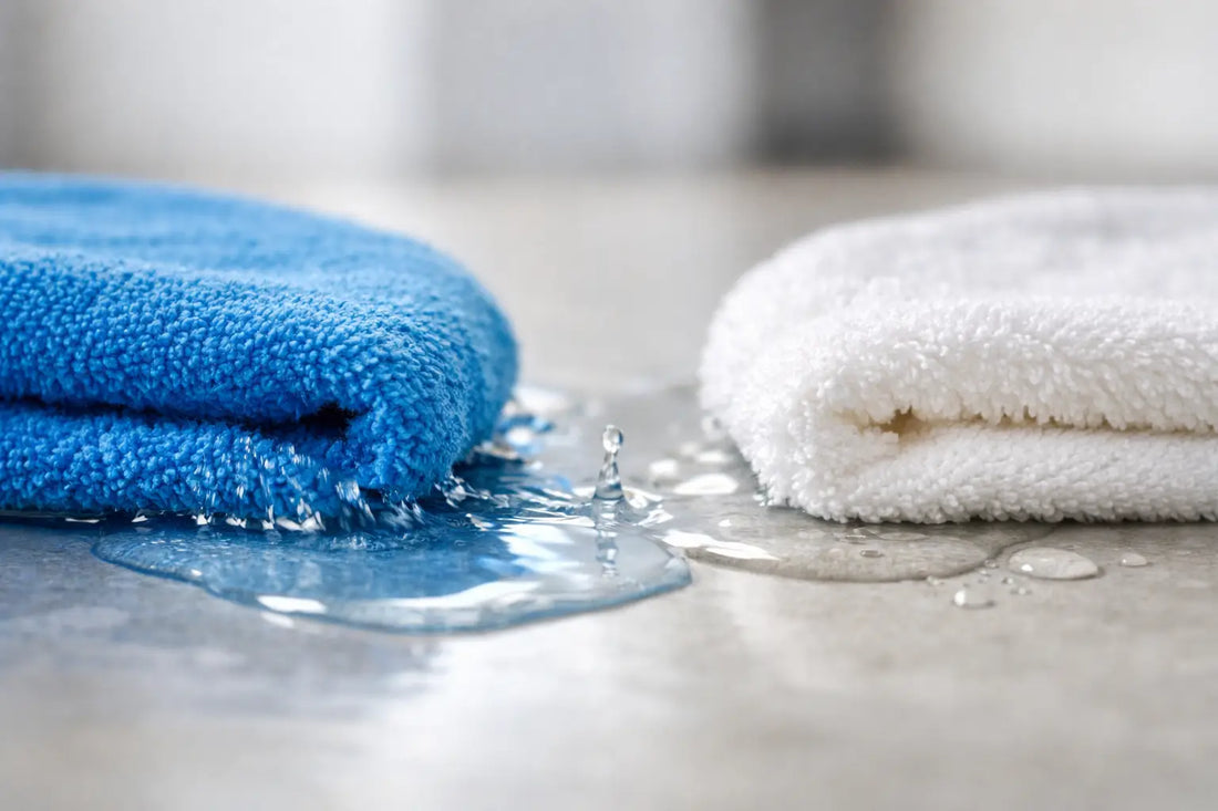 La microfibre absorbe-t-elle mieux l’eau ?