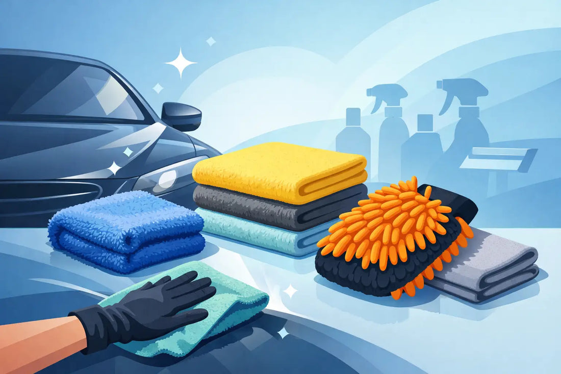 Quelle microfibre pour detailing auto ?