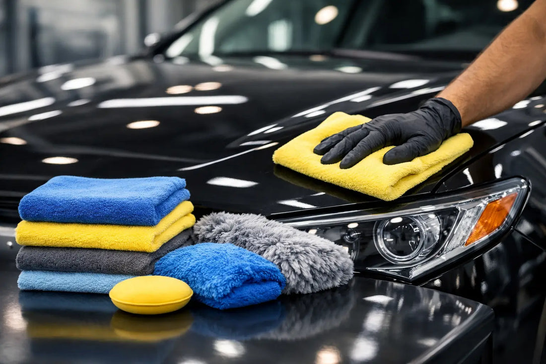 Guide choix microfibre carrosserie