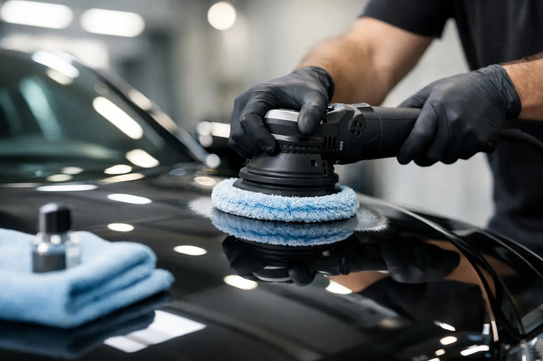 Résultat polish microfibre : le geste décisif