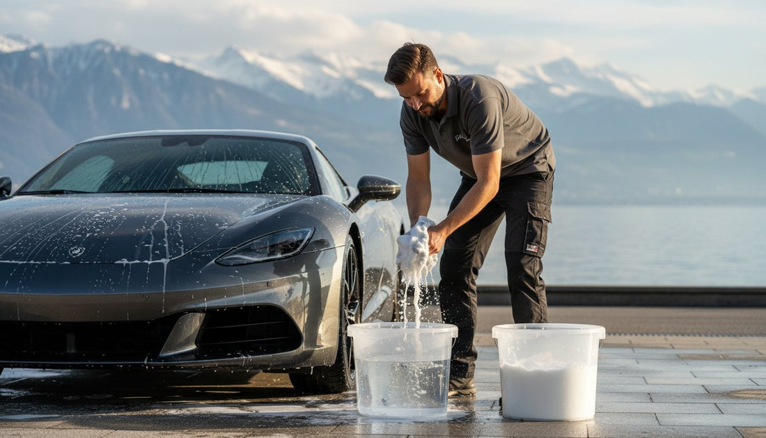 Technique de lavage auto à deux seaux : Le guide ultime pour un résultat sans micro-rayures