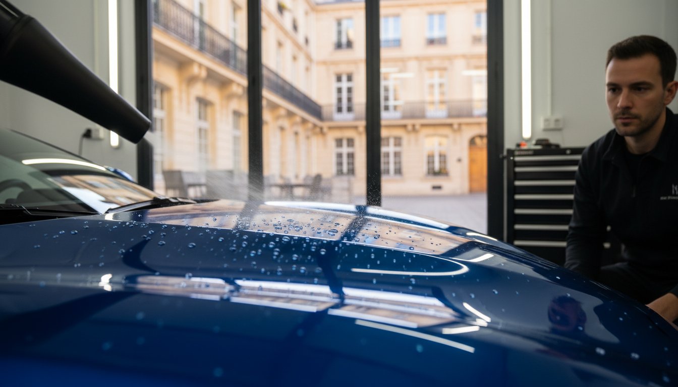 Sécher sa voiture sans traces : Le guide de l'excellence technique en 2026