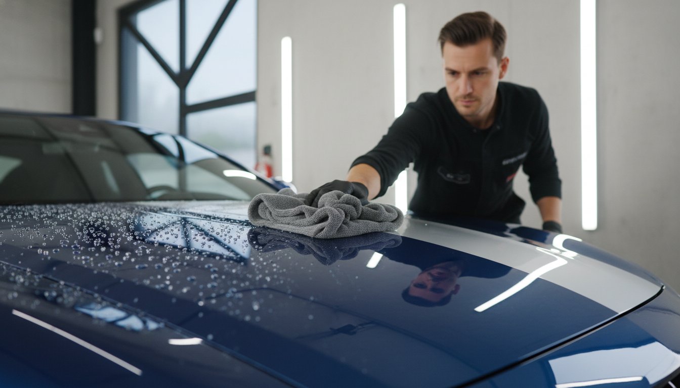 Comment sécher sa voiture sans laisser de traces : Le guide du detailing absolu en 2026