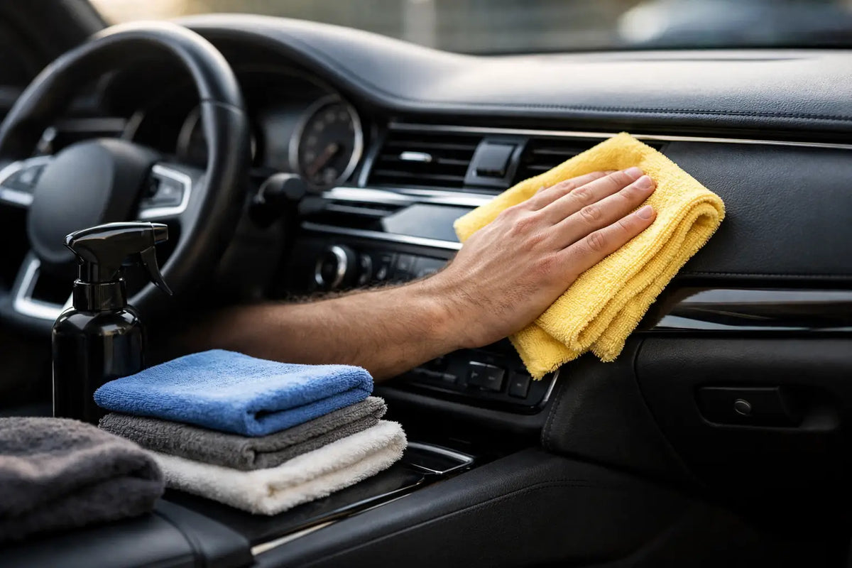 Bien choisir son chiffon intérieur voiture premium