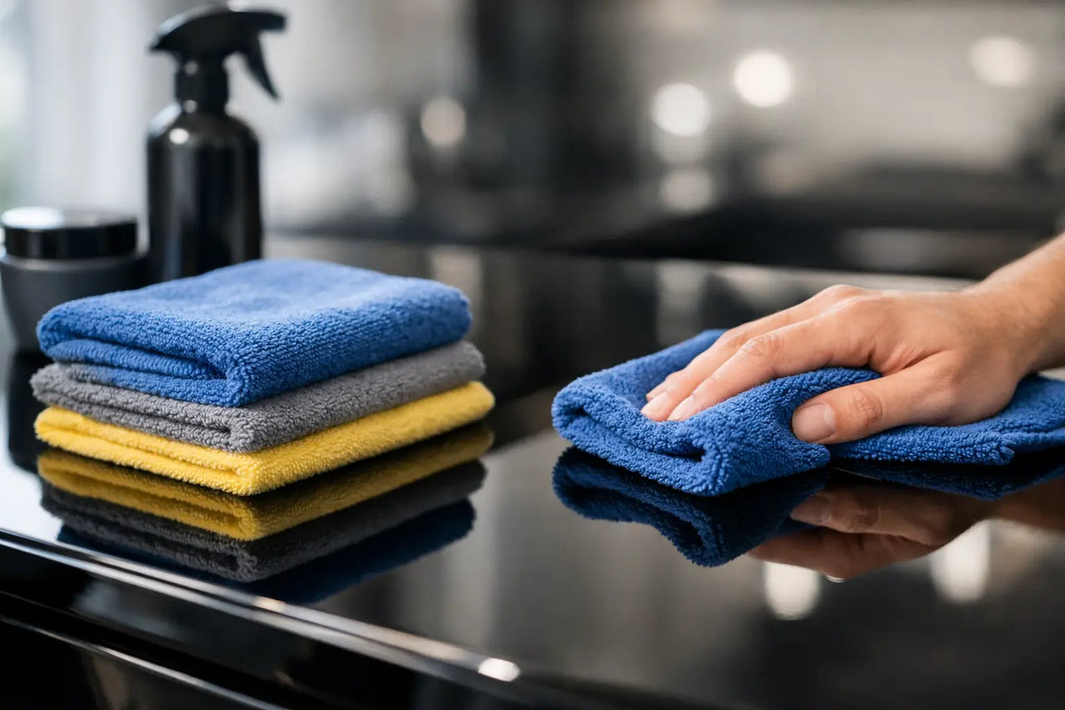 Meilleures microfibres pour surfaces piano black